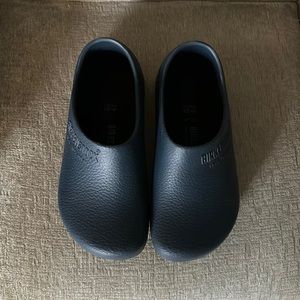 Navy blue Birkis, worn only a few times.